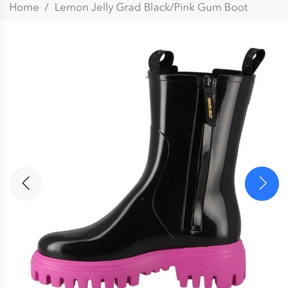 Lemon jelly side zipper boots - Picture 3 of 6
